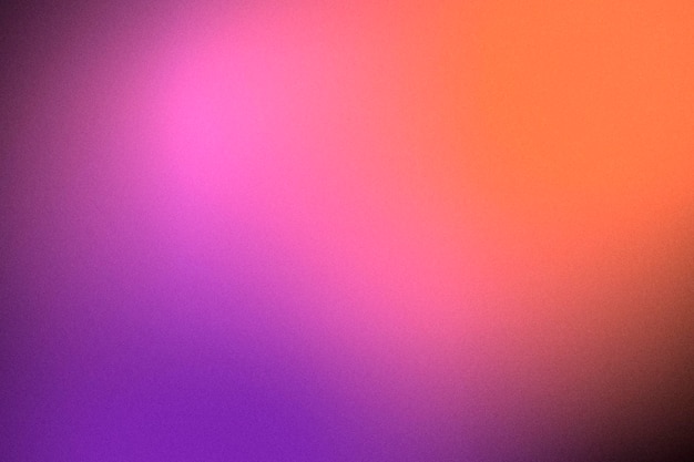 Neon bright defocused abstract gradient background with grainy texture and smooth lines