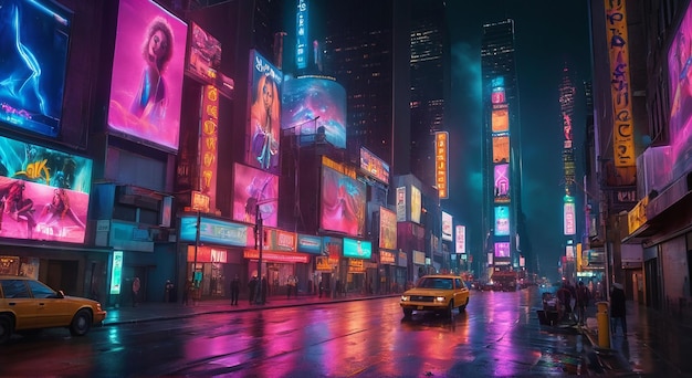 Neon City Wallpaper