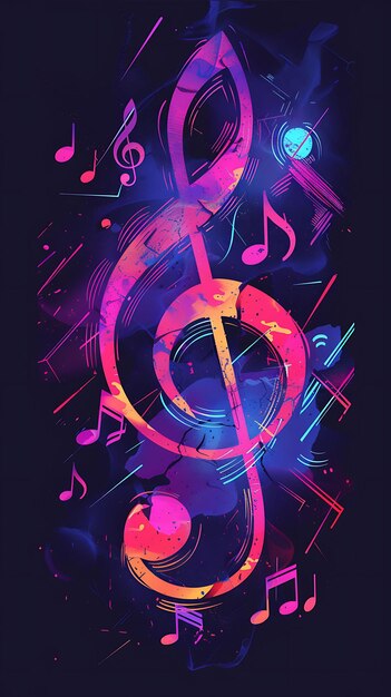 Neon Collage Creative Fusion of Collage Art Y2K Shape Digital Elements and Vibrant Imagery Clipart