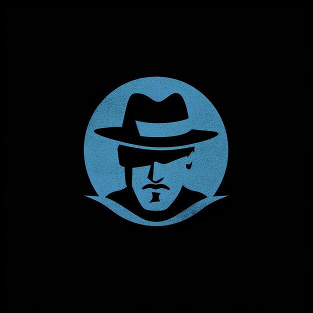 Фото Неоновый цвет fedora hat дизайн шапок и абстрактный дизайн игр neon