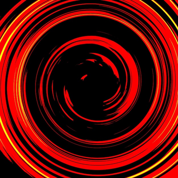 Neon color vortex rotation