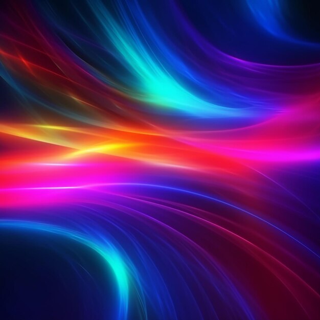 Neon and colorful abstract background