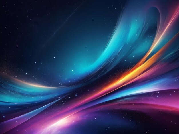 neon colorful night background