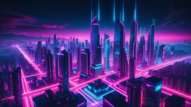 Neon Cyber City