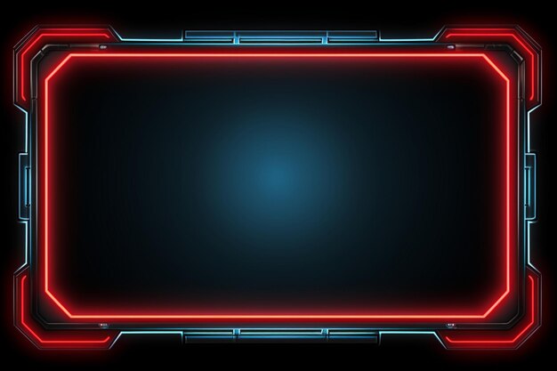 Neon design frame