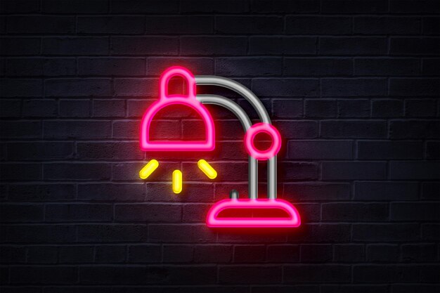 Neon Desk Lamp