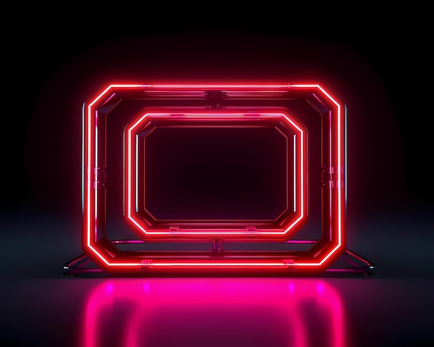 Photo neon display