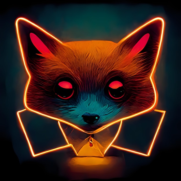 Neon fox