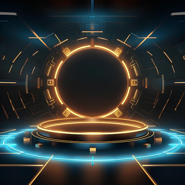 neon futuristic background