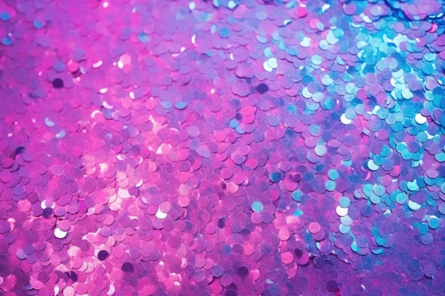 Neon glitter background Grain texture