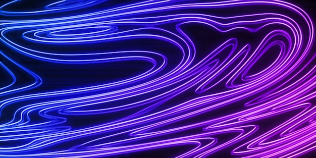 Neon glow blue and purple lines on a dark background, cyberpunk\
background