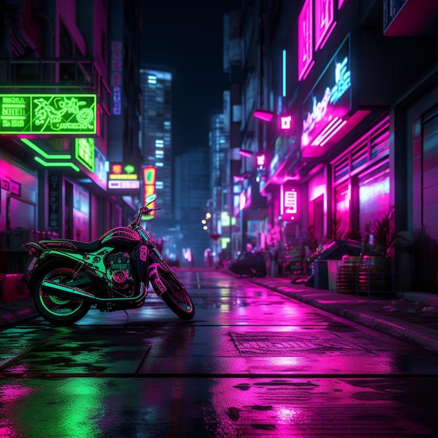 Neon green vs hot pink high quality ultra hd 8k hdr