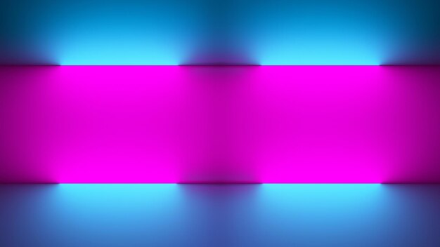 Neon lamp blue purple background Music party background