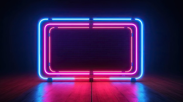 Neon Light Frame