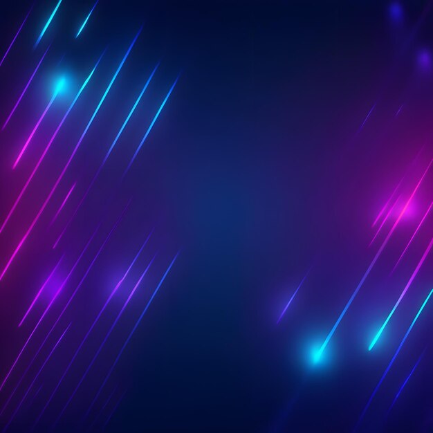 Photo neon light line colorfull shape gradient background wallpaper