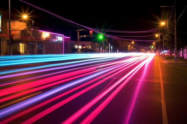 Neon Light Trails