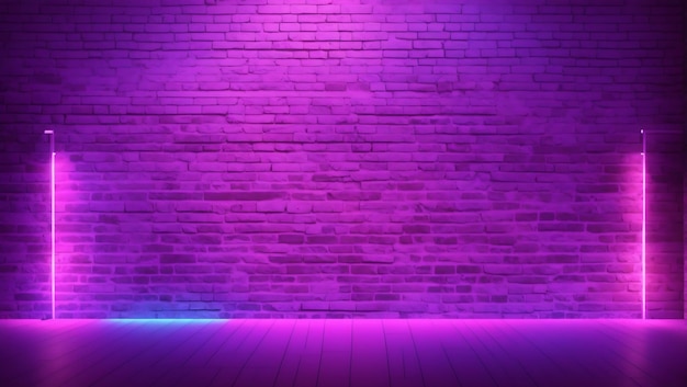 Neon Light wall background