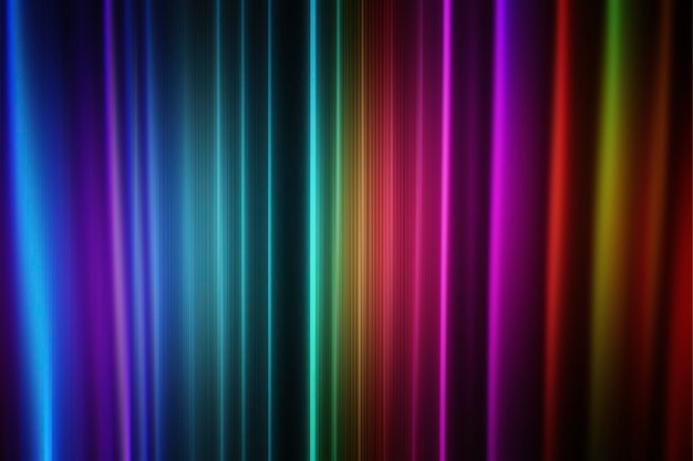 neon lights blur background
