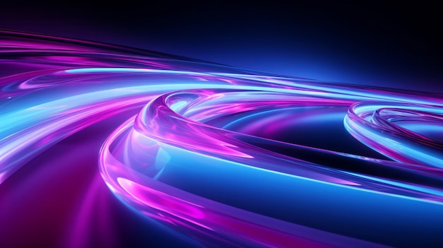 Neon lines vibrant concept and glowing art dynamic futuristic and electrifying designs for graphic