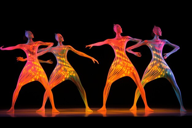 Neon Mirage Ballet