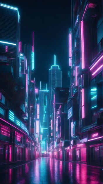 Neon Nightscape