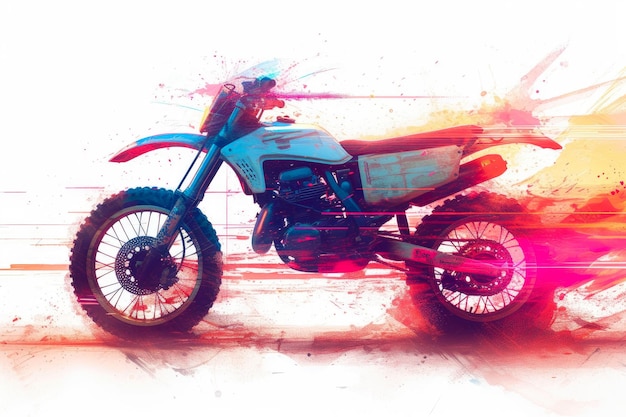 Neon Odyssey Alien Tech Dirt Bike Expeditie