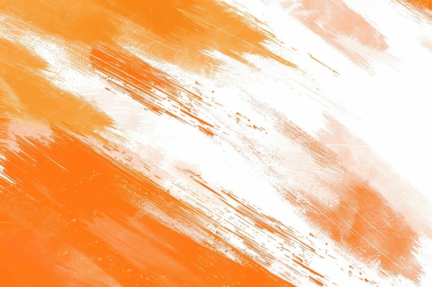 Neon orange brush stroke background