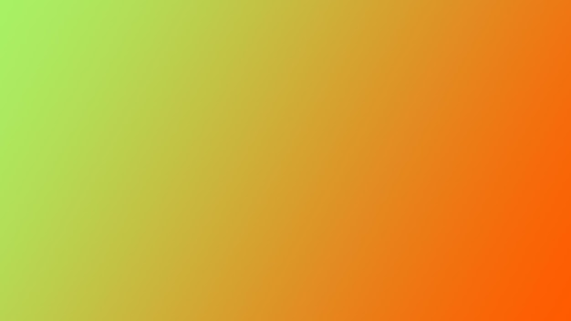 Neon oranje en groene kleurgradiënt achtergrond