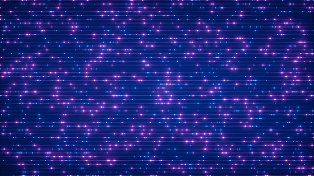 Photo neon party background with glowing dots abstract 1980s background 3d rendering