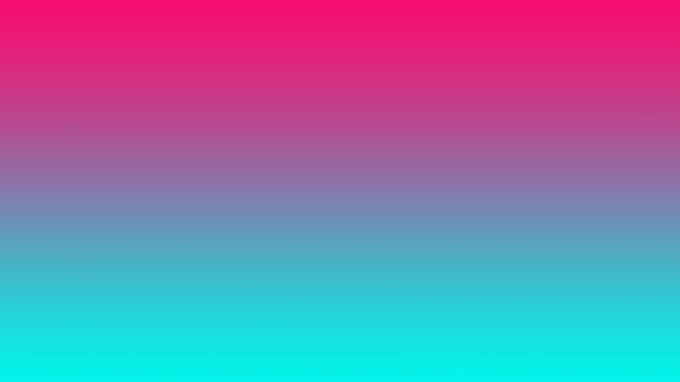 Neon pink and Cerulean blue color gradient background Banner template