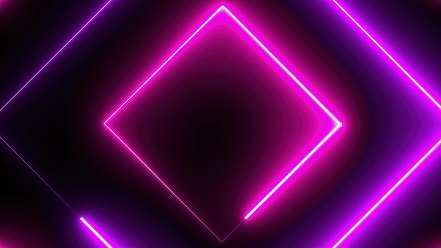 Neon polygons