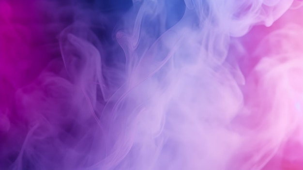 Neon rook textuur paars roze blauwe kleur gradiënt mist wolk abstracte kunst