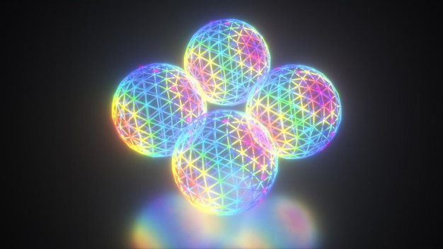 Neon spheres