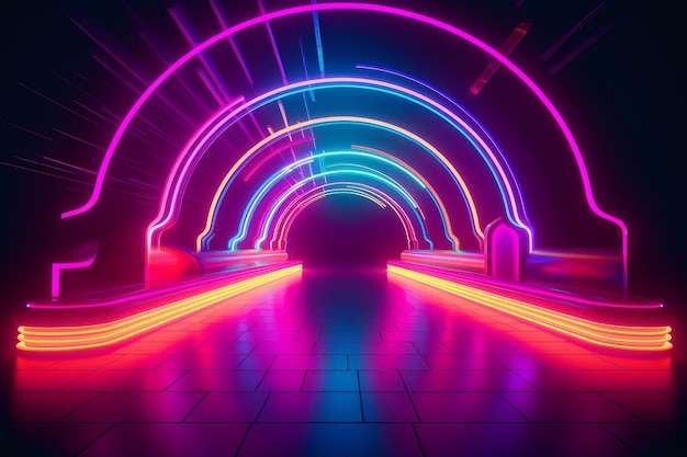 Neon tube Generate Ai