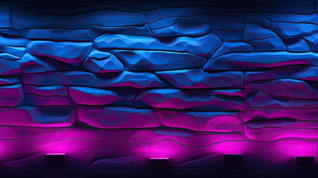 neon wall texture copy space background