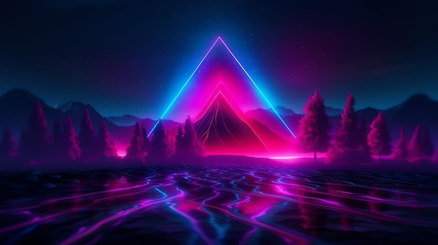 Neon wallpapers that will make your desktop look purple