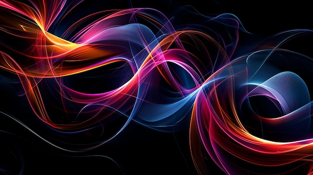 Neon waves intertwining in a captivating dark compos f acce f ffd jpg