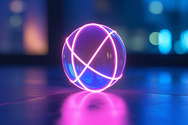 Neonlichtbol