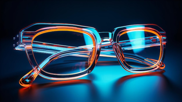 Фото Неоновые очки, обеспечивающие ясность в темноте