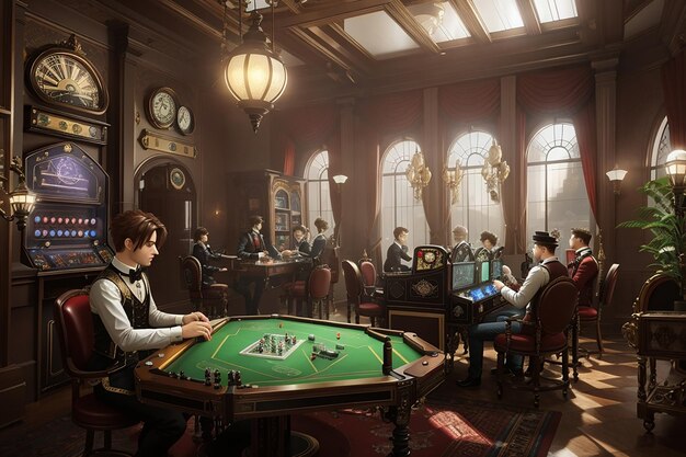 NeoVictorian Game Parlor