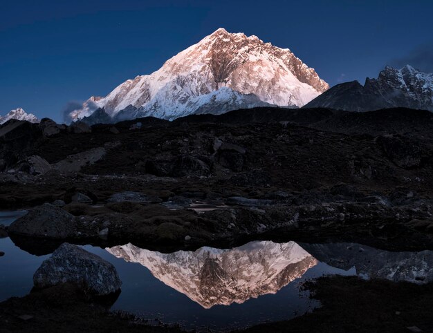 Nepal, Himalaya, Khumbu, Everest-regio, Nuptse