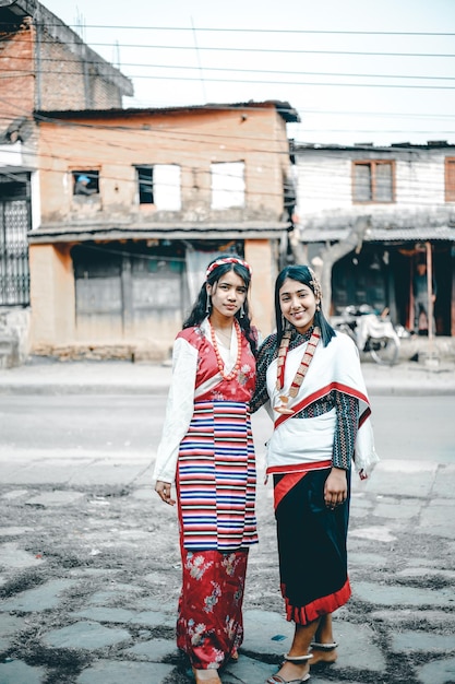 Foto nepalese cultuurjurk