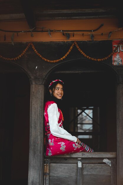 Foto nepalese cultuurjurk