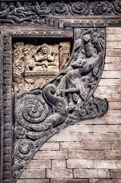 Nepali carvings