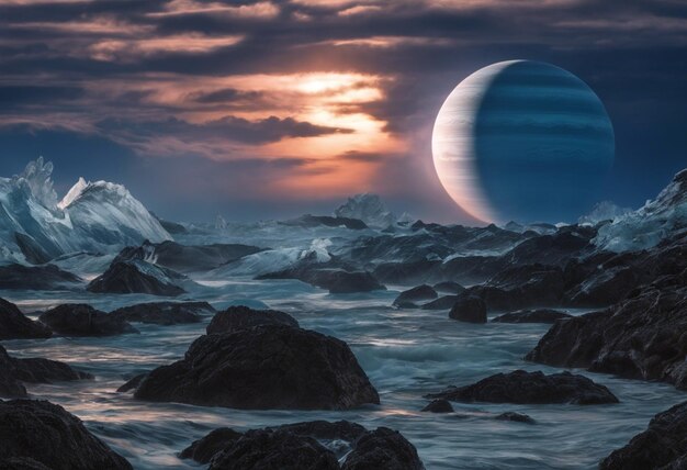 写真 海王星 氷の巨人の謎