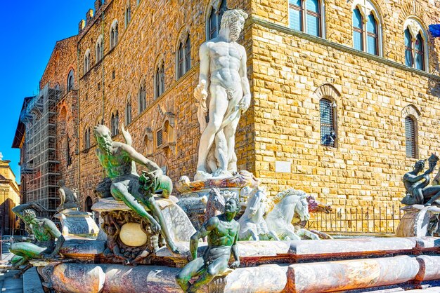 Foto neptunusfontein italiaans florence