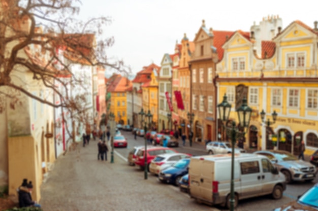 Nerudova street, Mala Strana, Prague.