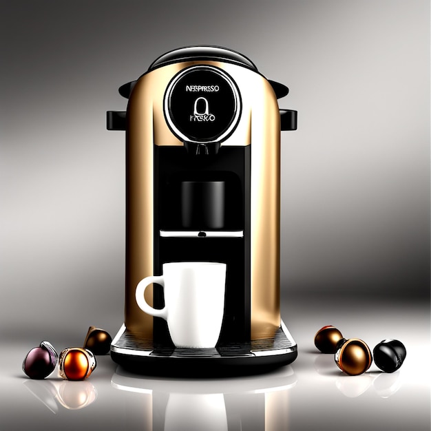 Photo nespresso coffee machine