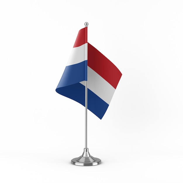 Photo netherlands flag front side