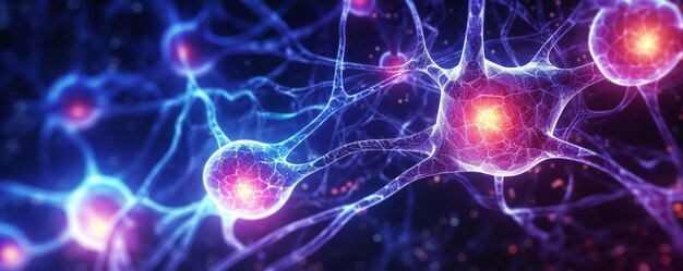 Network brain cells connections abstract background closeup wallpaper